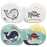 Bookspeed - WHALE AND FRIENDS SHAPED BATH BOOK (WEE GALLERY)