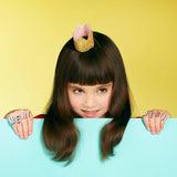 Meri Meri - Mini Gold Glitter Crown Hair Clip