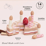 Le Toy Van - Sliceable Birthday Cake & Candles