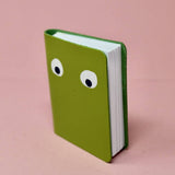Ark Colour Design - Googly Eye Mini Notebook: Orange