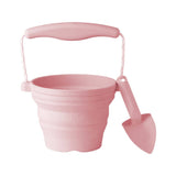 Inside Out Toys - Scrunch Baby Bucket and Trowel Set: Duck Egg Blue