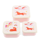 Rex B2B - UK - Snack boxes (set of 3) - Unicorn