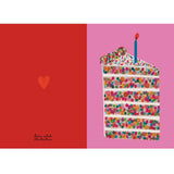 Daria Solak Illustrations - PIECE OF CAKE card
