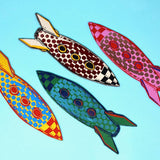 Ark Colour Design - Rocket Bookmark: Cream/Black