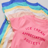 Ice Cream Appreciation Society - Kid's T-shirt - Sunshine Yellow