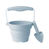 Inside Out Toys - Scrunch Baby Bucket and Trowel Set: Duck Egg Blue