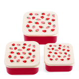Rex - Snack boxes (set of 3) - Little Strawberry