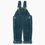 Dotty Dungarees - Evergreen Chunky Cord Dungarees