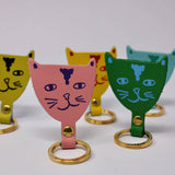 Ark Colour Design - Cat Head Key Fob: Red