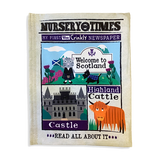 Jo & Nic's Crinkly Cloth Books - Nursery Times Crinkly Newspaper - Scotland