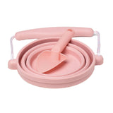 Inside Out Toys - Scrunch Baby Bucket and Trowel Set: Duck Egg Blue