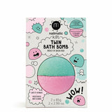 Nailmatic Bath Bomb Twin - Pink & Lagoon Green