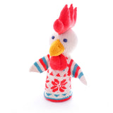 ChunkiChilli -Chicken Hand Puppet in Organic Cotton