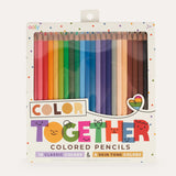 Ooly - Colour Together Coloured Pencils - Set of 24