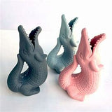 Scrunch Crocodile: Old Rose