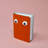 Ark Colour Design - Googly Eye Mini Notebook: Orange
