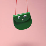 Ark Colour Design - Googly Eye String Purse: Red