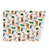 Daria Solak Illustrations - WRAPPING PAPER Party Animals