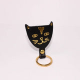 Ark Colour Design - Cat Head Key Fob: Red