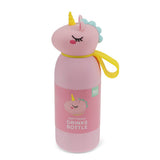 Rex B2B - UK - Children's animal head drinks bottle 350ml - Unicorn