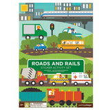 Petit Collage - Roads + Rails Sticker Activity Set