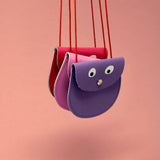 Ark Colour Design - Googly Eye String Purse: Red
