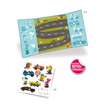 Djeco - Create with Stickers - Cars