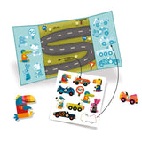 Djeco - Create with Stickers - Cars