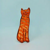 Ark Colour Design - Cat Tails Bookmark: Yellow