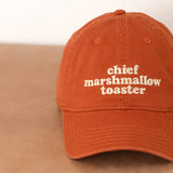 Alphabet Bags - Chief Marshmallow Toaster - Cotton Baseball Cap