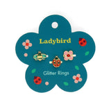 Rex - Glitter Rings (Set of 3) - Ladybird