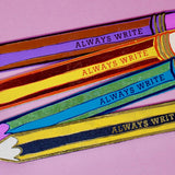 Ark Colour Design - Always Write Pencil Bookmark: Turquoise