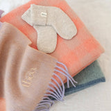 TBCo - Merino Wool Baby Socks in Oatmeal Melange