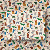 Daria Solak Illustrations - WRAPPING PAPER Party Animals