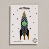 Petra Boase Ltd - Iron on Patch - Rocket