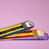 Ark Colour Design - Always Write Pencil Bookmark: Turquoise
