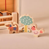 Just Bee Kids - Just Bee Kids Wooden Farm House with Characters FSC®