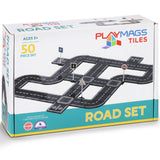 Playmags - Magnetic Tiles Road Set 50pc