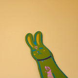 Ark Colour Design - Bunny Bookmark: Pale Pink