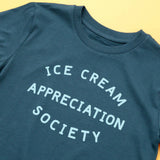 Ice Cream Appreciation Society - Kid's T-shirt - Deep Teal
