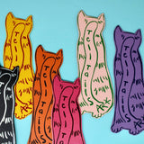Ark Colour Design - Cat Tails Bookmark: Yellow