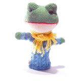 ChunkiChilli - Frog Hand Puppet in Organic Cotton