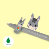 Legami - Set of 4 Erasable Pens On The Farm