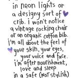 The Toy Shed x LB - Baby Knows Best A5 Print