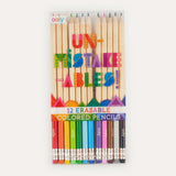 Ooly - UnMistakeable Erasable Coloured Pencils - Set of 12