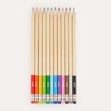 Ooly - UnMistakeable Erasable Coloured Pencils - Set of 12