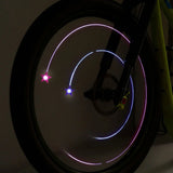 Legami -Set of 2 Bicycle Spoke Lights - Ride & Shine - Unicorn