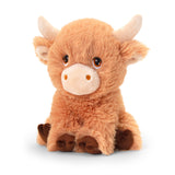 Keel Eco 25cm Shaggy Highland Cow