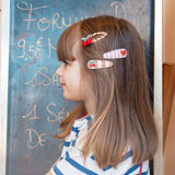 Rockahula - Stripy Cherry Clips