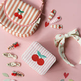 Rockahula - Stripy Cherry Clips